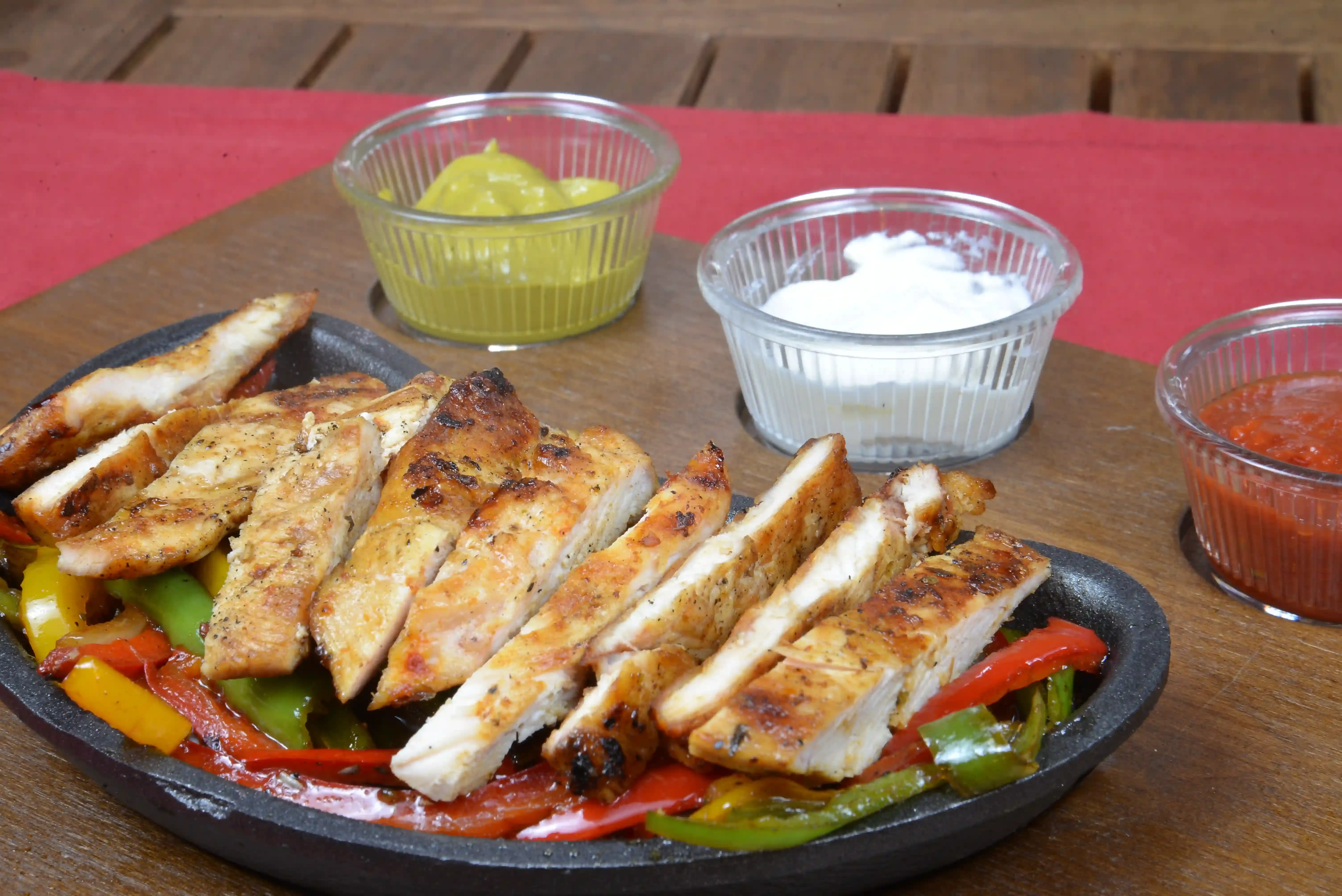 Fajita Tavuklu