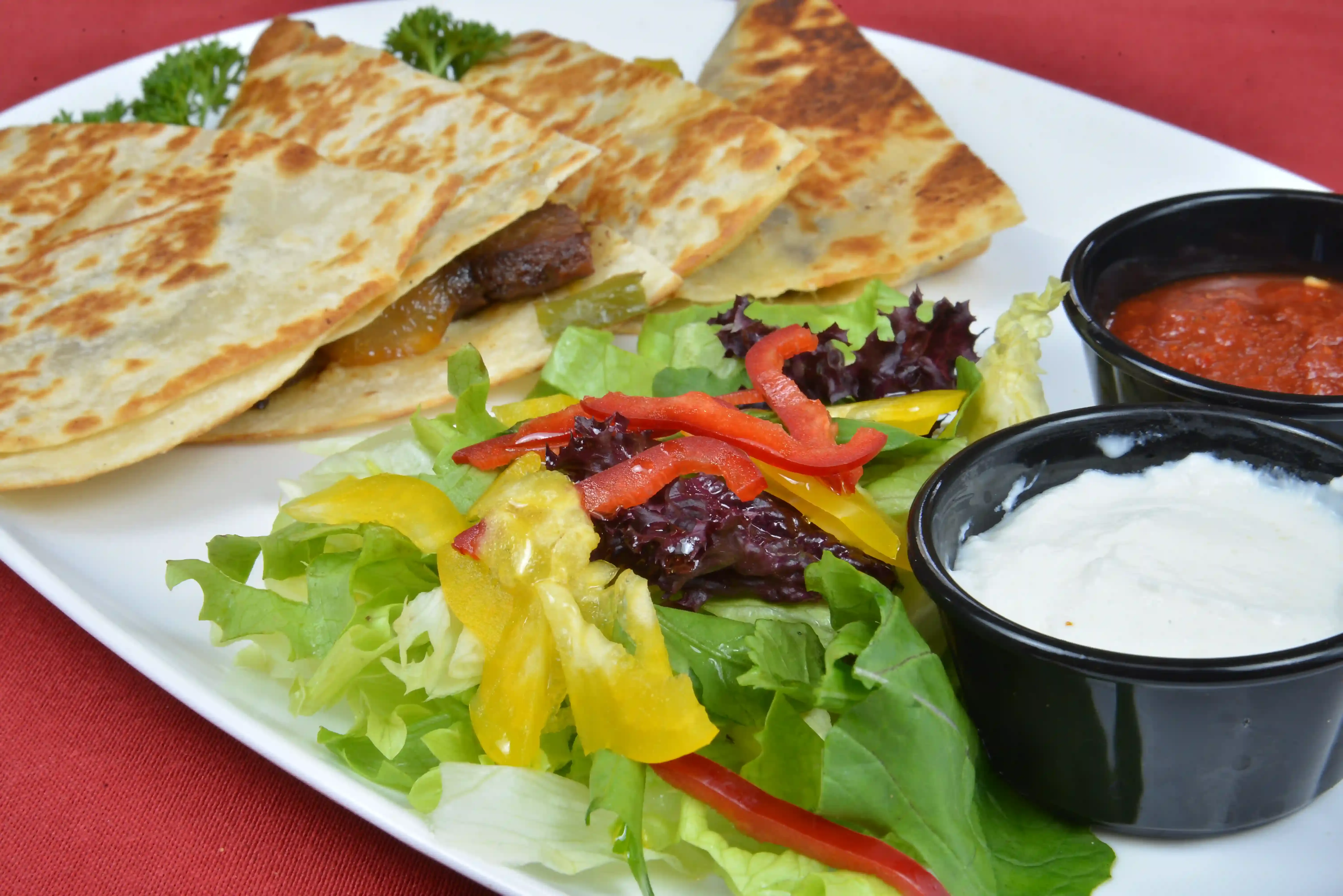 Quesadilla Sebzeli